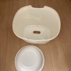 【取引中】バスチェア 洗面器 風呂 椅子 セットの画像