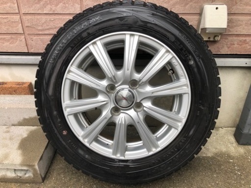 スタッドレスタイヤ&アルミホイール　165/70R14 4本セット