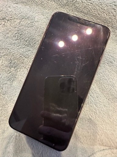 【一部ヒビあり】iPhone XS Max ゴールド 64GB