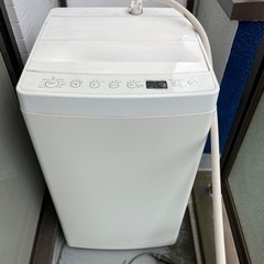 洗濯機 4.5kg 引き取りに来ていただける方 0円