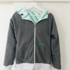 ボルコム　ジップアップパーカ　リバーシブルの画像
