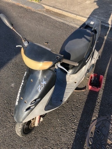 AF35 Live DIO ZX 初期型 ディオ 純正キー書類共に有り 放置