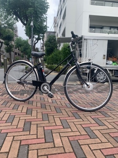 回生充電　電動自転車
