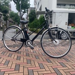 回生充電　電動自転車