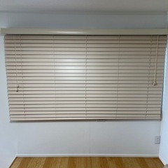 【※10月28日までの出品】SMART Re HOME ウッドブラインド　193×110の画像