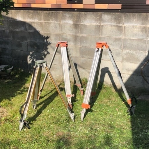 測量用三脚　3本セット