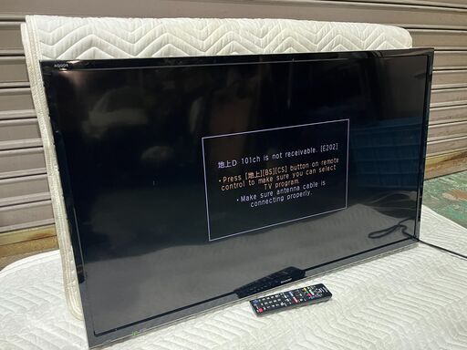 No.5【シャープ SHARP】2017年製　LC-40H40 [AQUOS（アクオス） 40V型 地上・BS・110度CSデジタルフルハイビジョン液晶テレビ]
