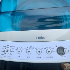 取外し済 即運搬可 全自動洗濯機 4.5キロ 2ヶ月使用の画像