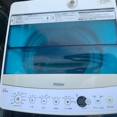 取外し済 即運搬可 全自動洗濯機 4.5キロ 2ヶ月使用