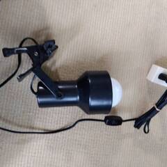 クリップ付き照明器具の画像