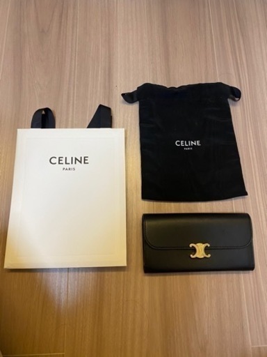 CELINE トリオンフ　ラージ　カーフスキン