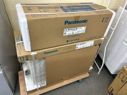 未使用　未開封品　パナソニック　ルームエアコン　CS-361DJ2-W■12畳程度　単相200V