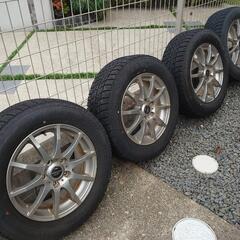 グッドイヤー icenavi6 スタッドレスタイヤ 215/60R16 アルミホイール4本