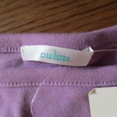 culots ボートネックTシャツ  オードトワレ  紫  M  新品未使用品タグ付き の画像