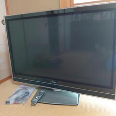 【交渉中】【無料でどうぞ】【少し難アリ】日立50インチプラズマテレビ