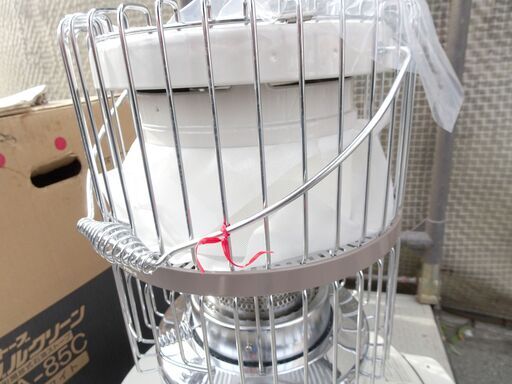 未使用★TOYOTOMI/トヨトミ KRA-85C 自然通気型開放式石油ストーブ ダブルクリーン｜ 取扱説明書付き 暖房