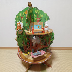 ディスカバリー　イマジナリウム　木製　大きなツリーハウス森のなかまたち　トイザらスの画像