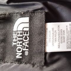 ノースフェイスダウンジャケット　シルバー　サイズMの画像