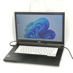 保証付 日本製 15.6型ワイド ノートパソコン 富士通 A576/S 中古良品 第6