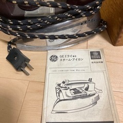昭和レトロ　アイロンの画像