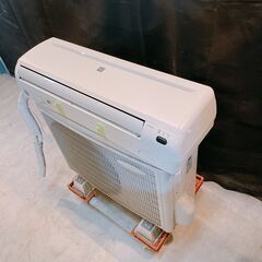 195 【保証付】コロナ　ルームエアコン　エアコン　家電　RC-2218R　2.2kW  18年製の画像