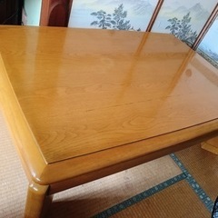 こたつ＆布団セット120サイズの画像