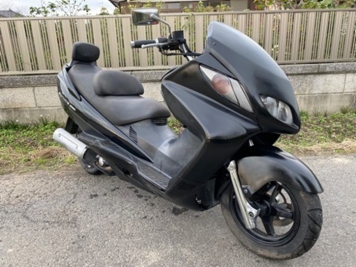 ☆CJ43スカイウェーブ250.タイプS☆バッテリー・グリップ・オイルなど新品交換^_^色々整備で快調です☆ビッグスクーター☆