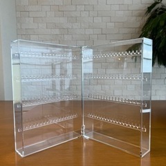 【無印良品】アクリルネックレス・ピアスケース・見開きタイプの画像