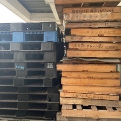 パレット(木製100円プラスチック1000円
 )の画像