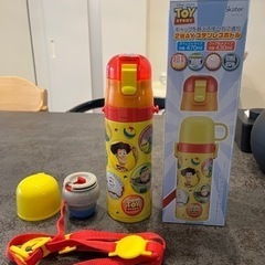 水筒 2WAY ステンレス コップ付 トイストーリー 430ml