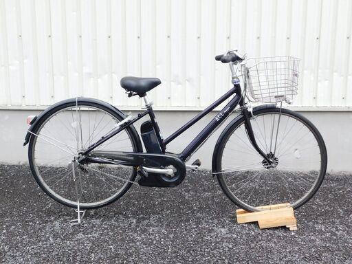 新基準 2009年モデル ブリヂストン A.C.L. AC7L49 P.Xブラックアメジスト 2.9Ahと4.0Ahのバッテリー2個付 サドル新品交換 車体＆バッテリー極めて良好! 自555