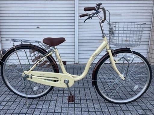 【26インチ自転車】未使用車　LEDオートライト付き　傷、痛みなし　変速なし　　若林自転車　唐崎店　SALE中❗️