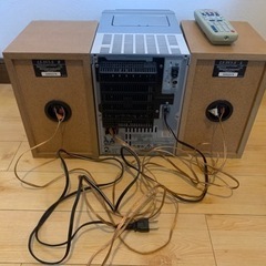 差し上げます。KENWOOD ミニコンポ　ジャンク品の画像