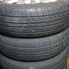 155/65R13  4本  夏タイヤ  ホイールセットの画像