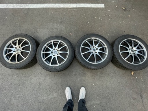 冬用/美品.大人気コンパクトカー用set♪NIRVANA NV ガンメタ 超バリ溝 185/65R15 フリード モビリオ bB ノート カローラフィールダー 格安  タイヤ・ホイールセットの中古フリマアイテム一覧