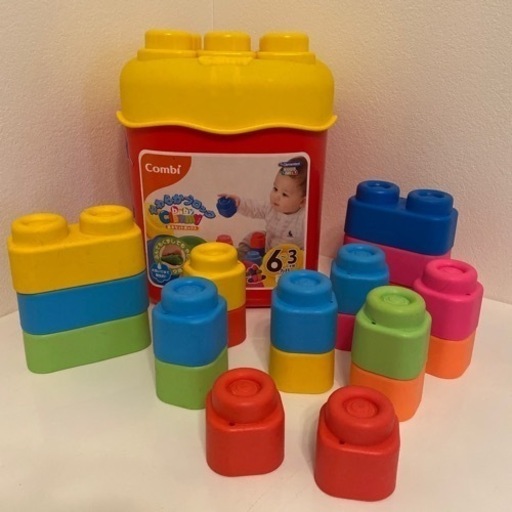 コンビbaby Clemmy やわらかブロック 基本セットボックス