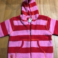 kashwere カシウェア ストライプ キッズ パーカー  商談成立