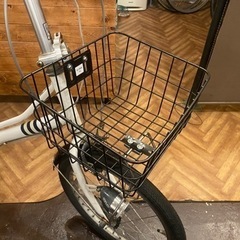 LEDオートライト】20インチ折りたたみ自転車 6段