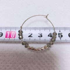 セレクトショップより購入のフープピアスの画像