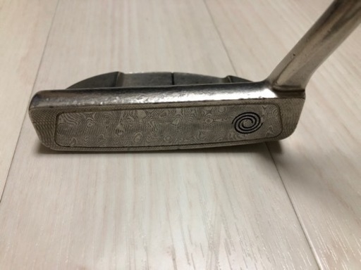 稀少美品ODYSSEY WHITE DAMASCUS9 34インチ ゴルフパター
