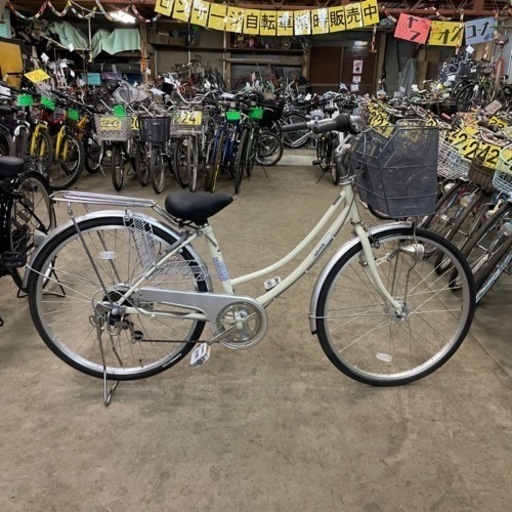 【2831】学童　26インチ　サドル新品　13,800円（防犯・税込）