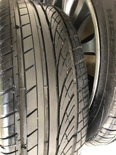 値下げ中11/19 19インチ　タイヤ（ほぼ新品）　ホイール　ロクサーニテンペストタービン