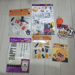 ハロウィン　飾り　ウェルカムポスター　ウォールステッカー　ペーパ...