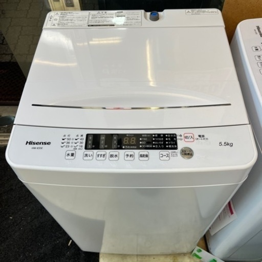 【東京都送料無料】Hisense ハイセンス 5.5kg 2020年製