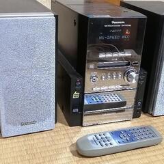 【訳あり品】[配達無料]CD5枚チェンジャーミニコンポ　Pana...