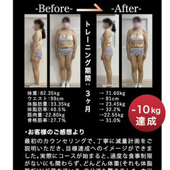【牛久】10％OFF！お得なダイエットモニター募集中【毎月1名様限定】の画像