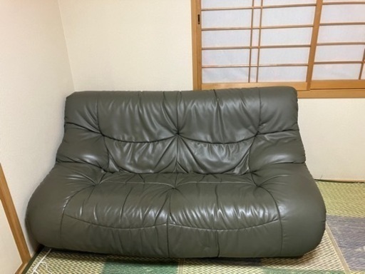 【30日まで限定価格】アッシュグレー2〜３名用ソファー