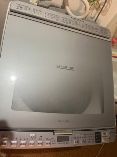 洗濯機　シャープ　8キロ