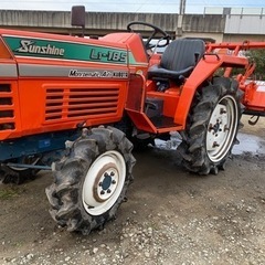 クボタL1-185D中古トラクター 4WD ディーゼルエンジン 自動耕深、自動水平439h埼玉県の画像