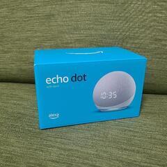Echo Dot 第4世代 時計付きスマートスピーカー
の画像